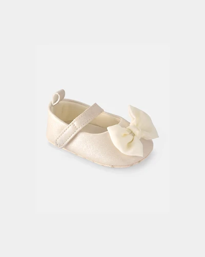 Baby Girl Mary Jane Dress Shoes - White
