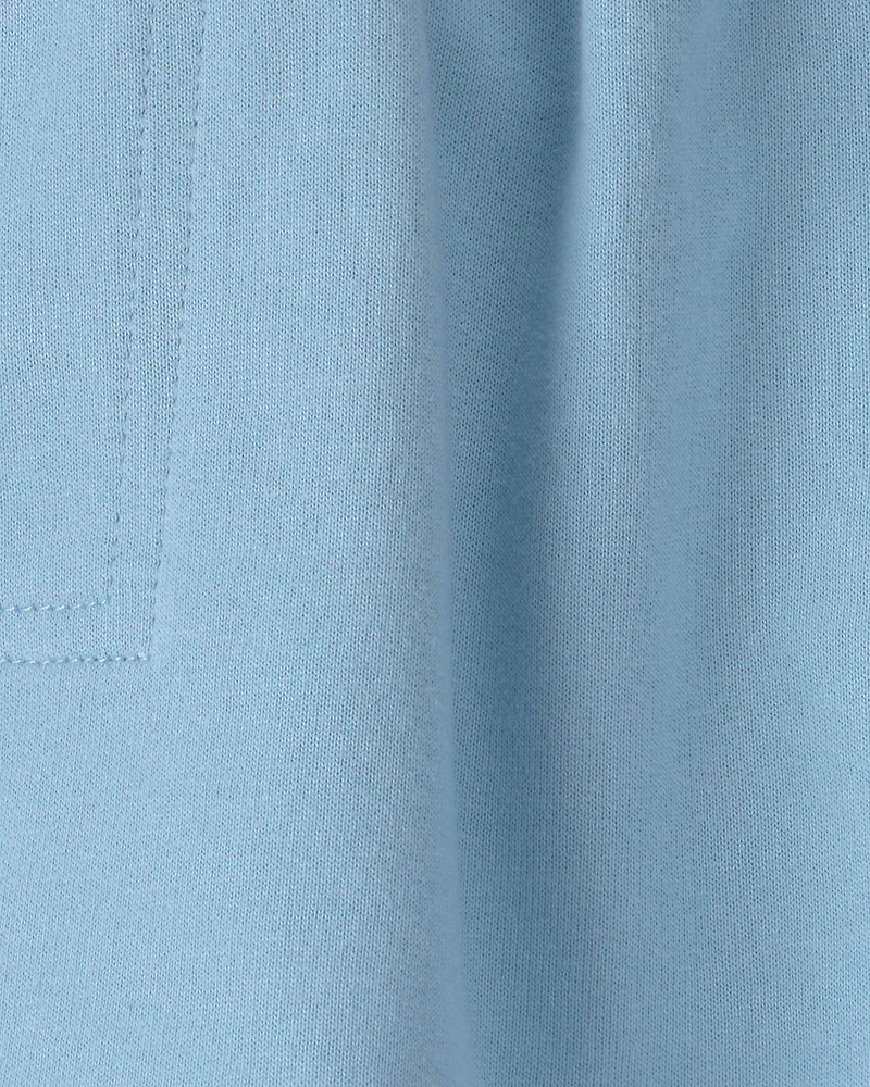 Toddler Girl French Terry Skort - Blue