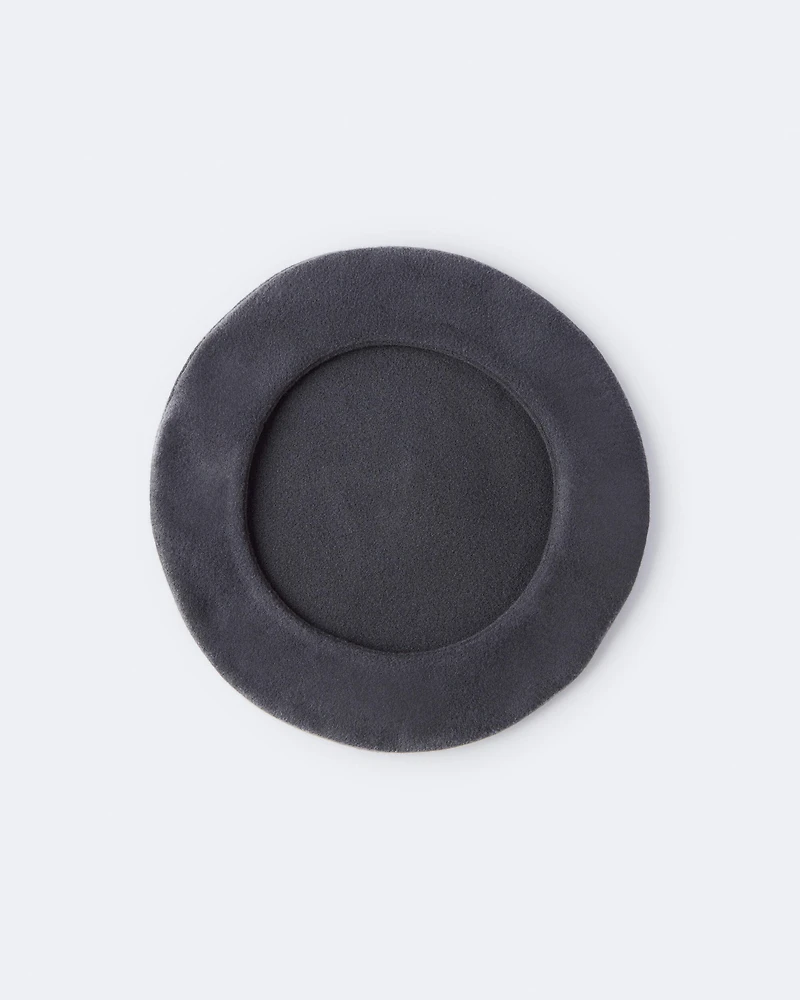 Toddler Girl Beret - Black