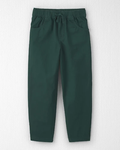 Kids Organic Cotton Baggy Twill Pants