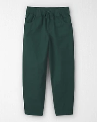 Kids Organic Cotton Baggy Twill Pants
