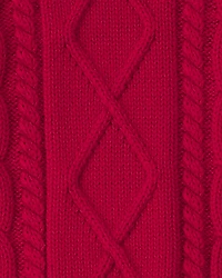 Baby Organic Cotton Cable Knit Sweater