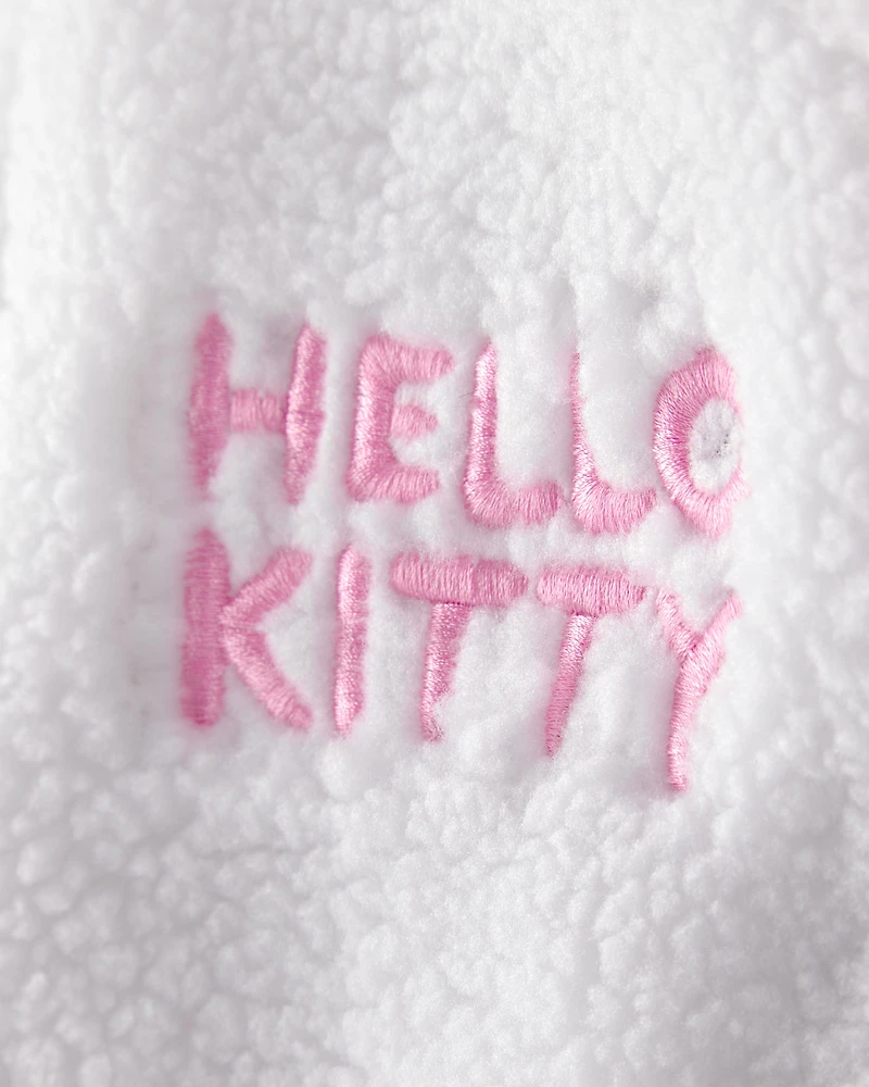 Girls Hello Kitty Bomber Fashion Jacket - White