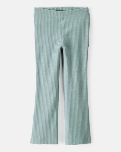 Toddler Girl Cotton Flare Active Pants - Green