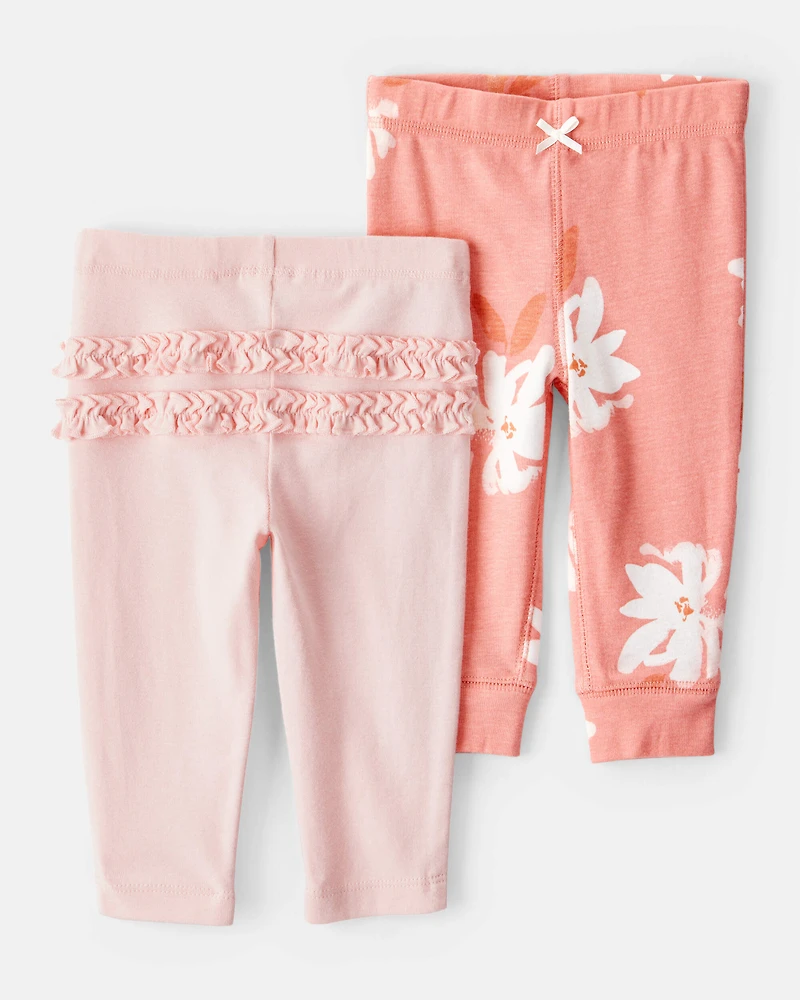 Baby 2-Pack Pull-On Pants