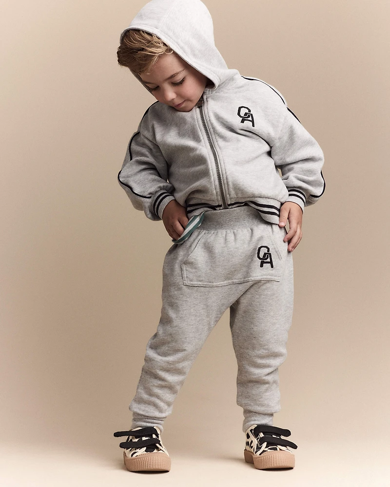 Toddler Boy Jogger Pant - Heather Grey
