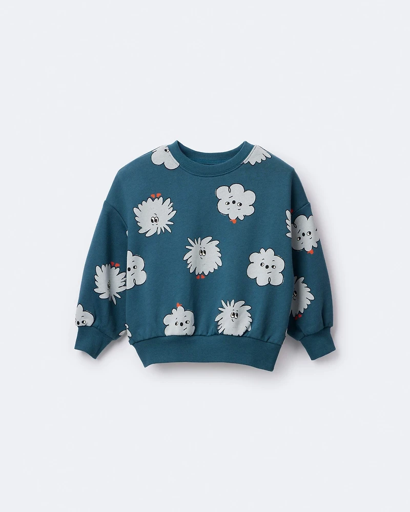 Toddler Squish Otter Sweatshirt™ - Deep Teal