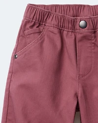 Toddler Barrel Pant - Burgundy