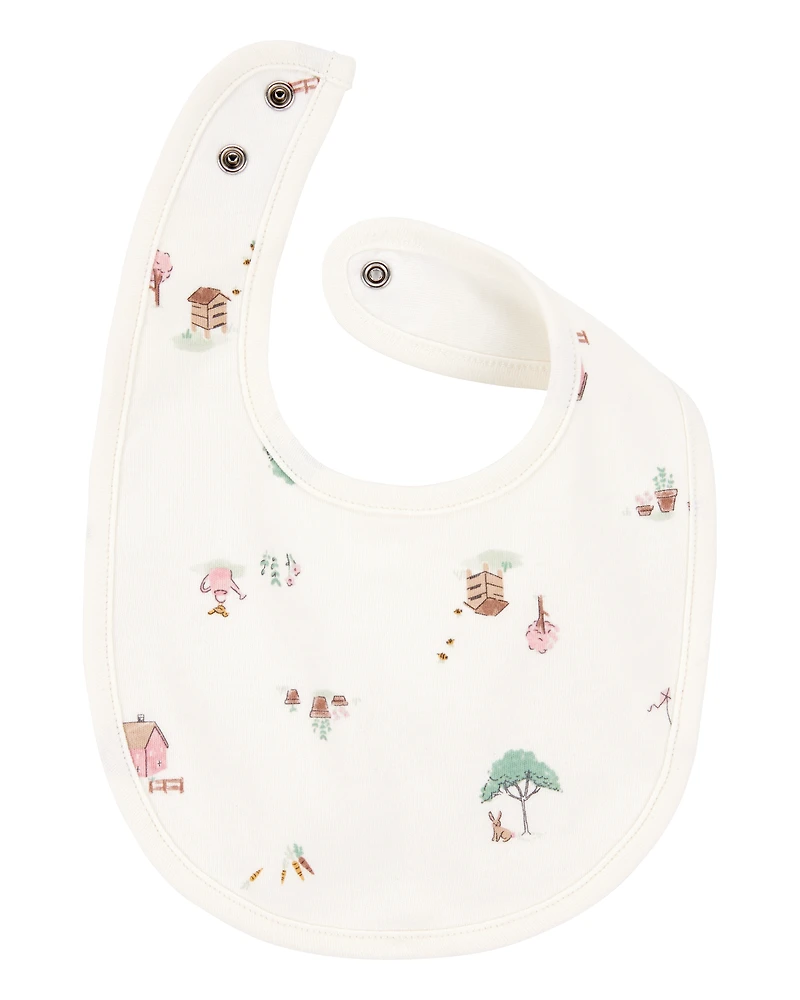 Baby 3-Pack Floral Bibs