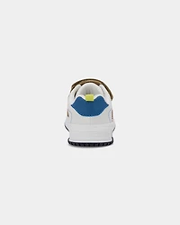 Toddler Boy Casual Sneaker - White/Tan