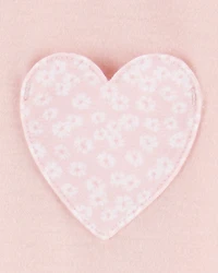 Toddler Girl 2-Piece Heart Loose Fit Pyjamas