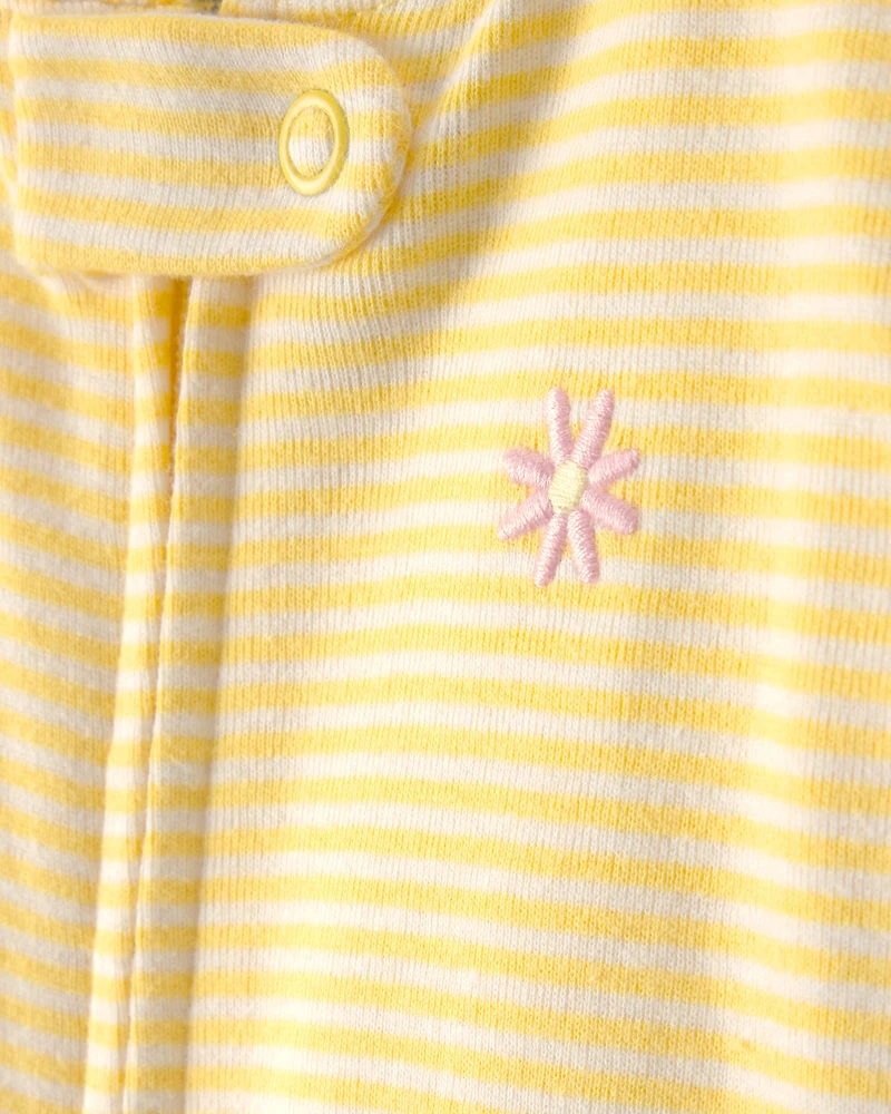 Toddler 2-Pack Lemon Snug Fit 1-Piece Pyjama Set - Yellow/Blue