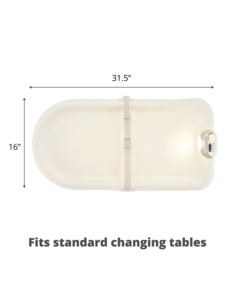 16" Nursery Style Light-Up Changing Pad – Oat