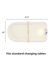 16" Nursery Style Light-Up Changing Pad – Oat