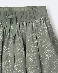 Toddler Girl Avenue Twirl™ Midi Floral Print - Green