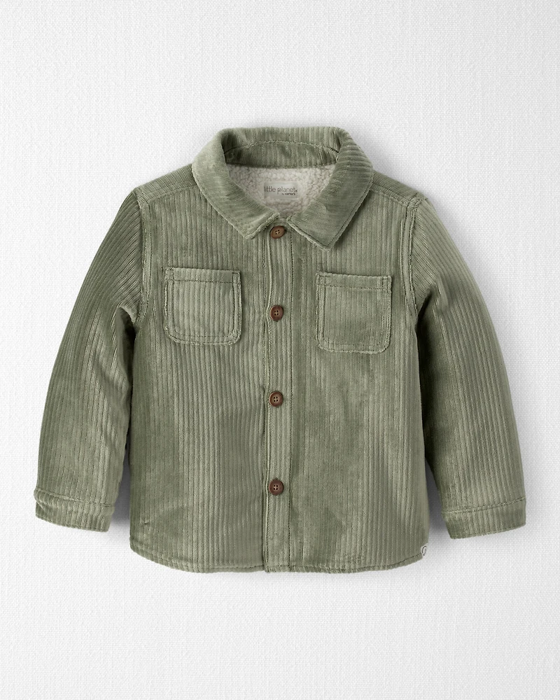 Toddler Boy Recycled Velour Jacket