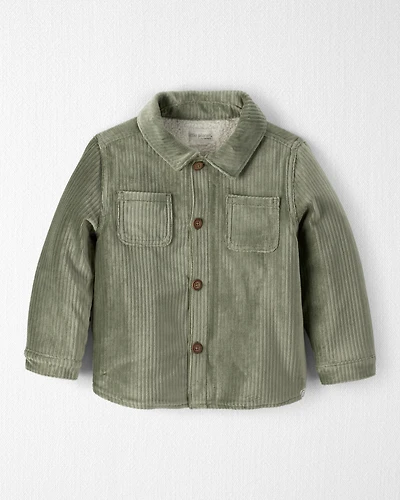 Toddler Boy Recycled Velour Jacket
