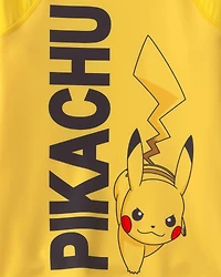 Boys Pokemon Long-Sleeve Rashguard - Yellow