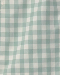 Toddler Boy Gingham Poplin Shorts - Green