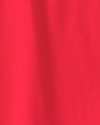 Boys Henley Tee - Red