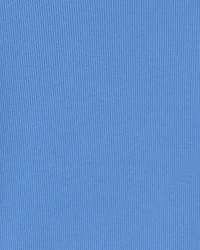 Girls Long-Sleeve Ribbed Top - Blue