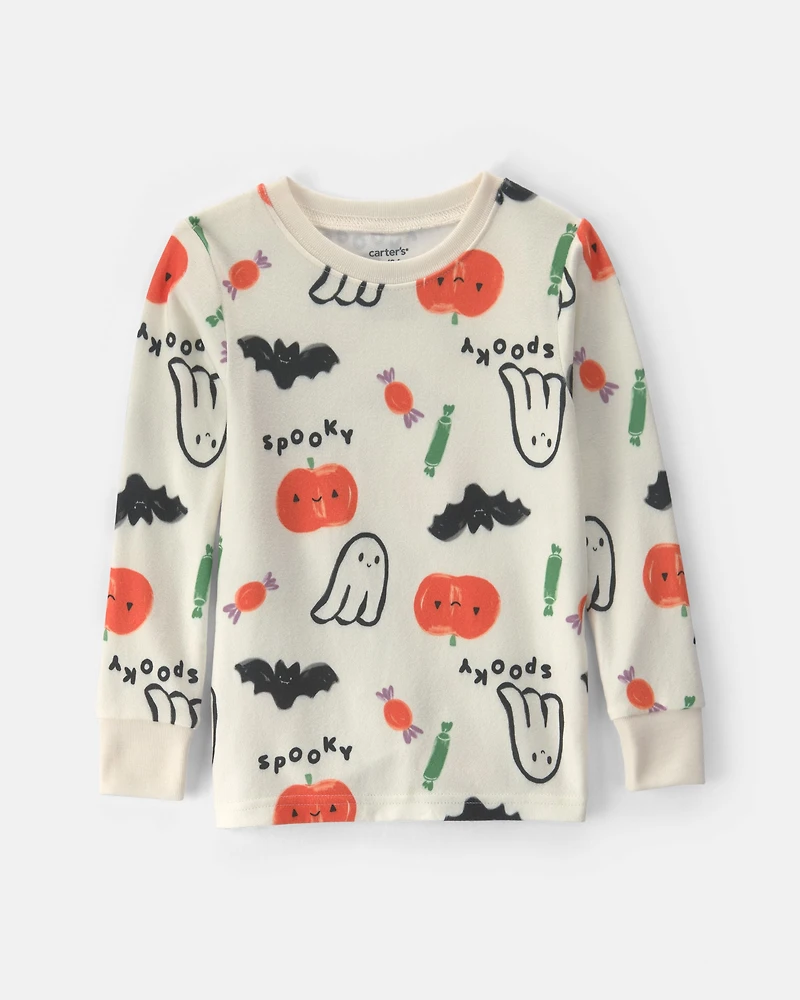 Toddler 2-Piece Halloween Long-Sleeve Snug Fit Pyjama Set