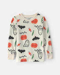 Toddler 2-Piece Halloween Long-Sleeve Snug Fit Pyjama Set