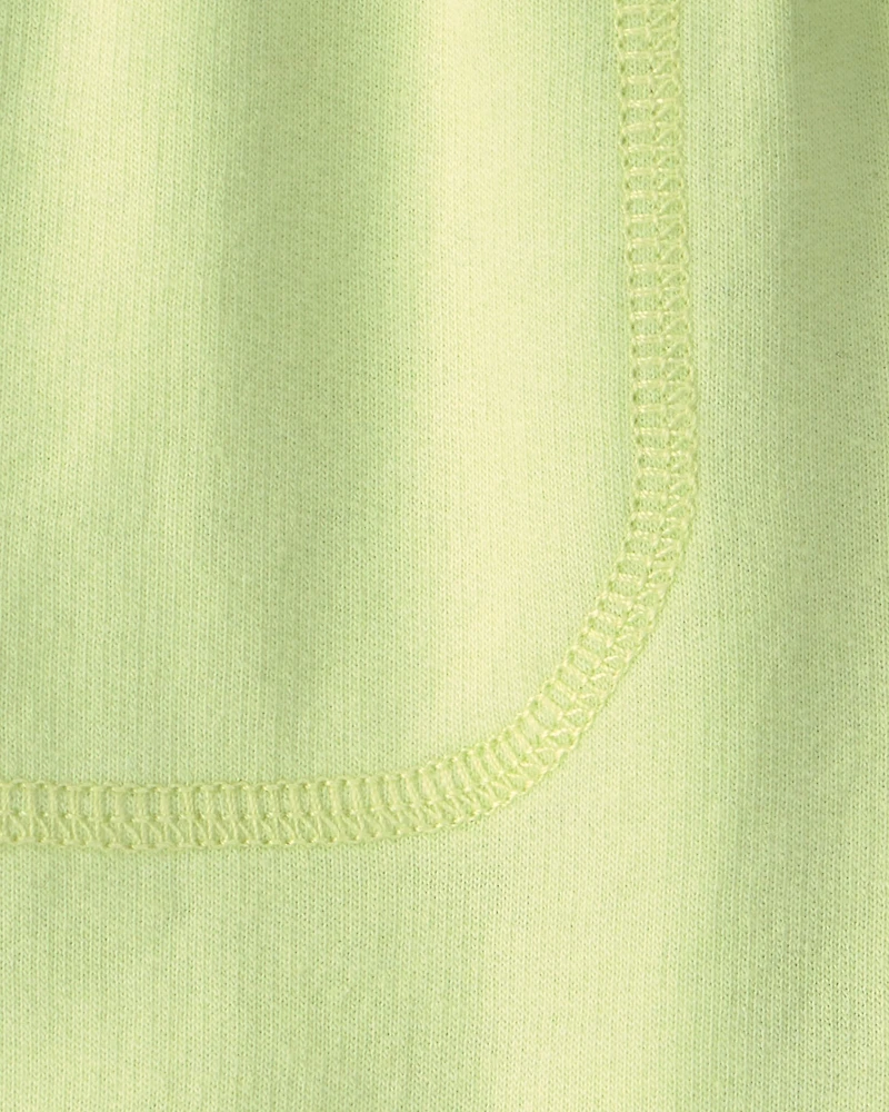 Baby Boy French Terry Shorts - Green