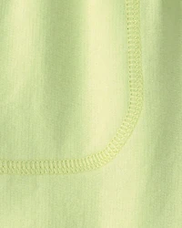 Baby Boy French Terry Shorts - Green