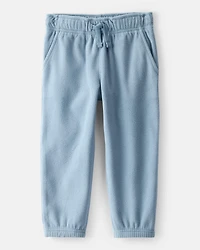 Toddler Boy Fleece Joggers - Blue