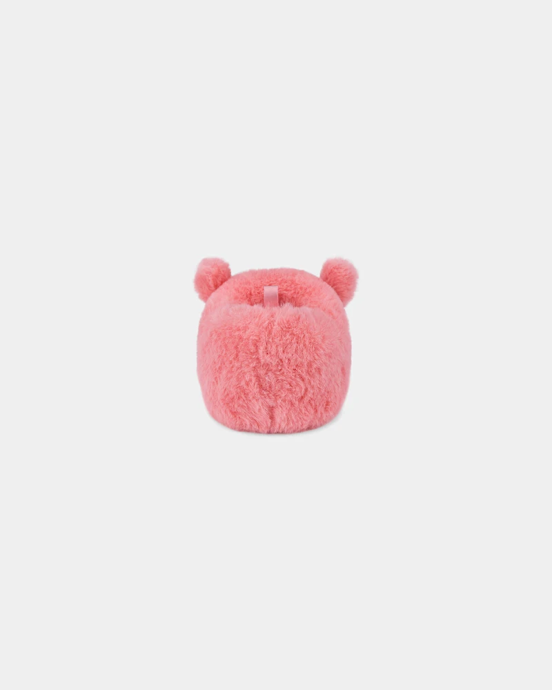 Girls Cozy Monster Slippers - Pink