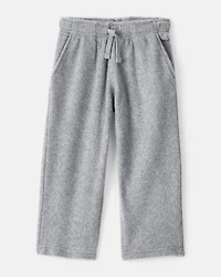 Toddler Boy Fleece Joggers - Grey