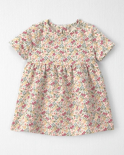 Baby Girl Organic Cotton French Terry Dress