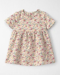 Baby Girl Organic Cotton French Terry Dress