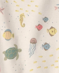 Baby 3-Pack Animal Print Short-Sleeve Multipack Bodysuits