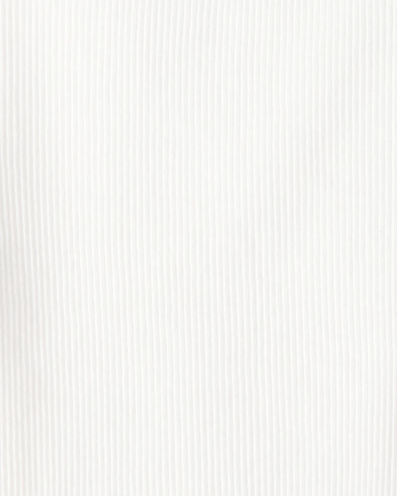 Toddler Girl 2-Pack Mock Neck Long-Sleeve Tops - White