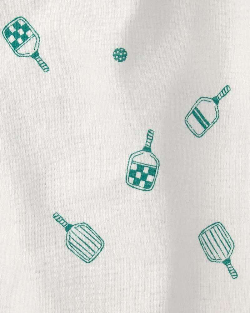 Baby 5-Pack Sports Multipack Bodysuits - Green/White