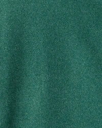 Boys Long-Sleeve Quarter-Zip Pullover Sweatshirt - Green