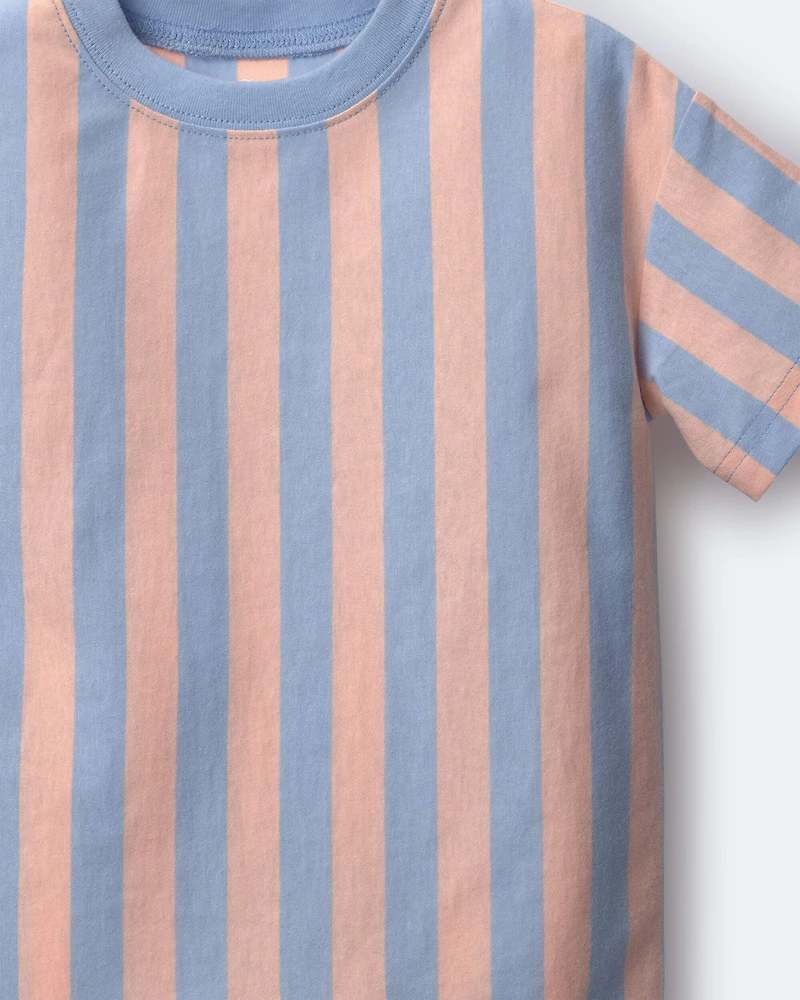 Toddler Boy Relaxed Tee Stripes
