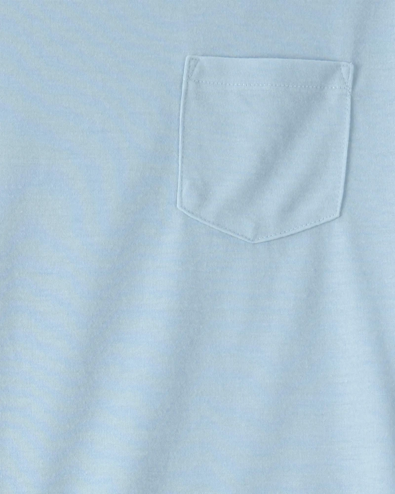 Boys Gaming Loose Fit 2-Piece Pyjama Set - Blue/Grey