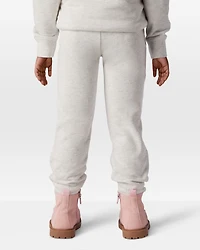 Toddler Girl Cotton Joggers - Grey