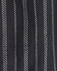 Boys Stripe Shorts - Black