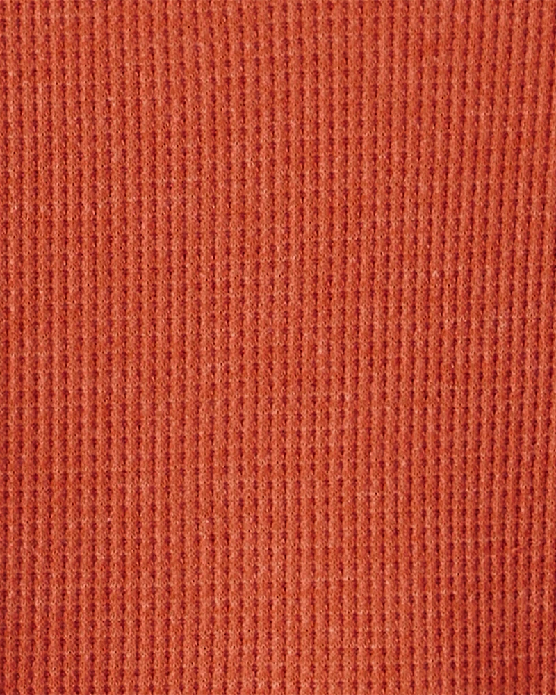 Toddler Boy Waffle Knit Long-Sleeve Tee & Pant Set - Green