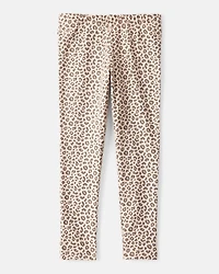 Girls Leopard Print Leggings