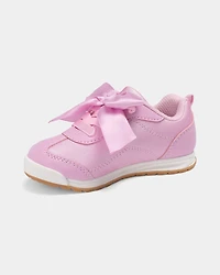 Toddler Girl Bow Casual Shoes - Pink