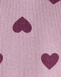 Baby Girl Sherpa Quarterzip & Legging Set - Purple