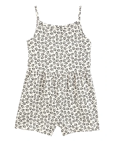 Kid Floral Tank Romper