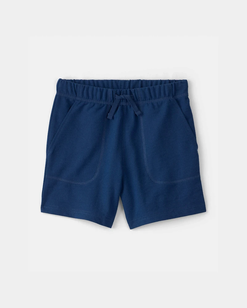 Boys French Terry Shorts - Blue