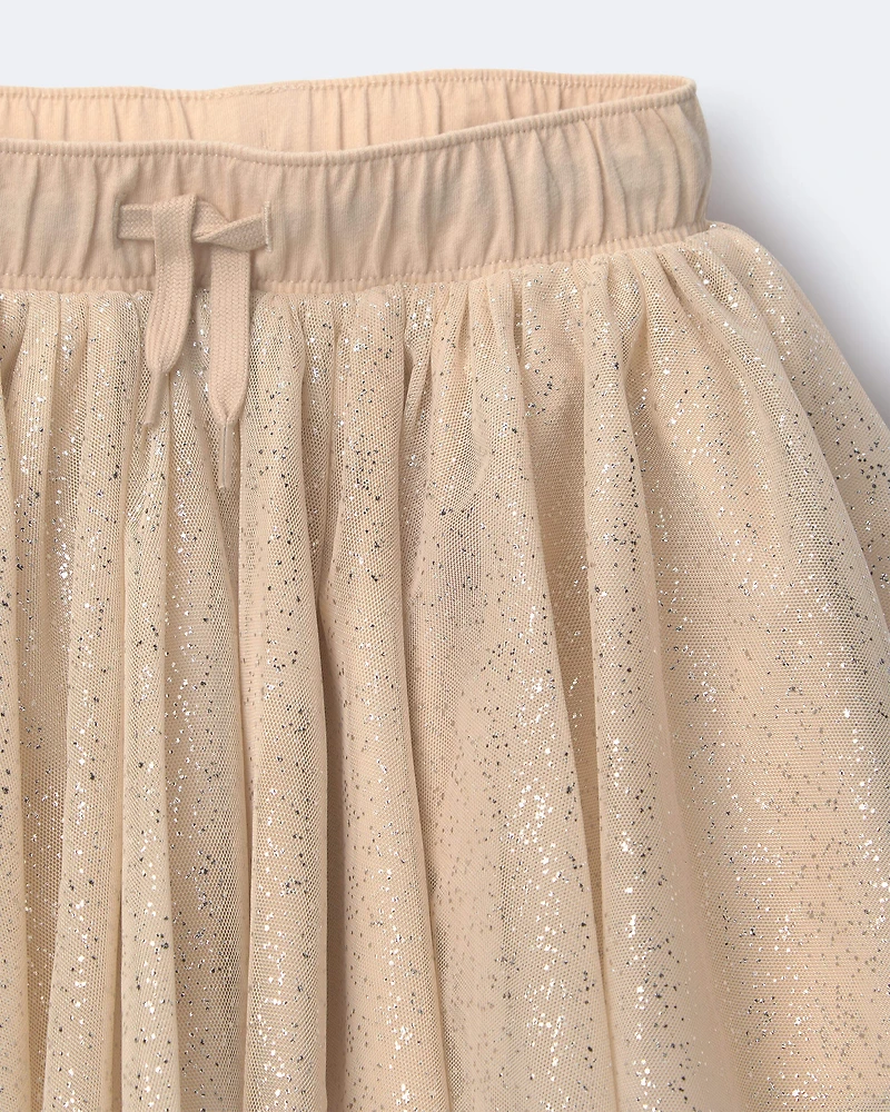Toddler Girl Avenue Twirl™ Mini Skirt - Khaki