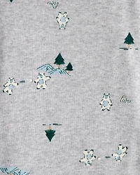 Baby Boy 4-Pack Fair Isle Long-Sleeve Multipack Bodysuits - Blue/Navy/Green